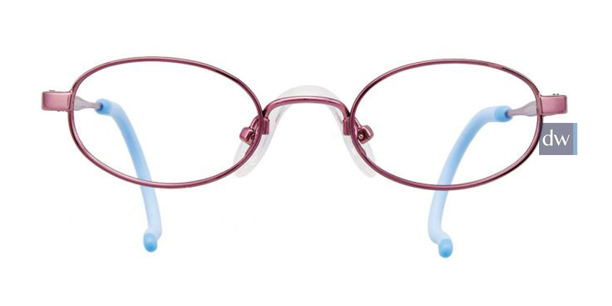 Shiny Light Pink/Blue/Orange EasyTwist ET984 Eyeglasses.