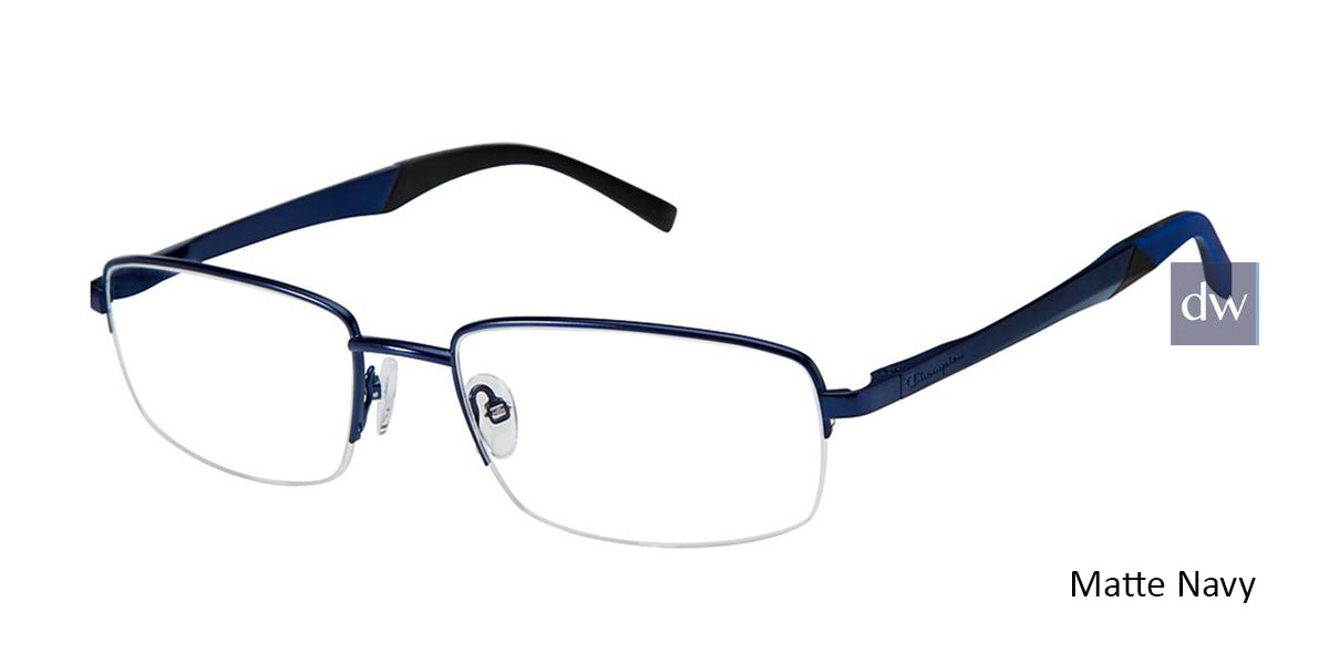 Matte Navy c03 Champion FL4001 Fleet Titanium Eyeglasses.
