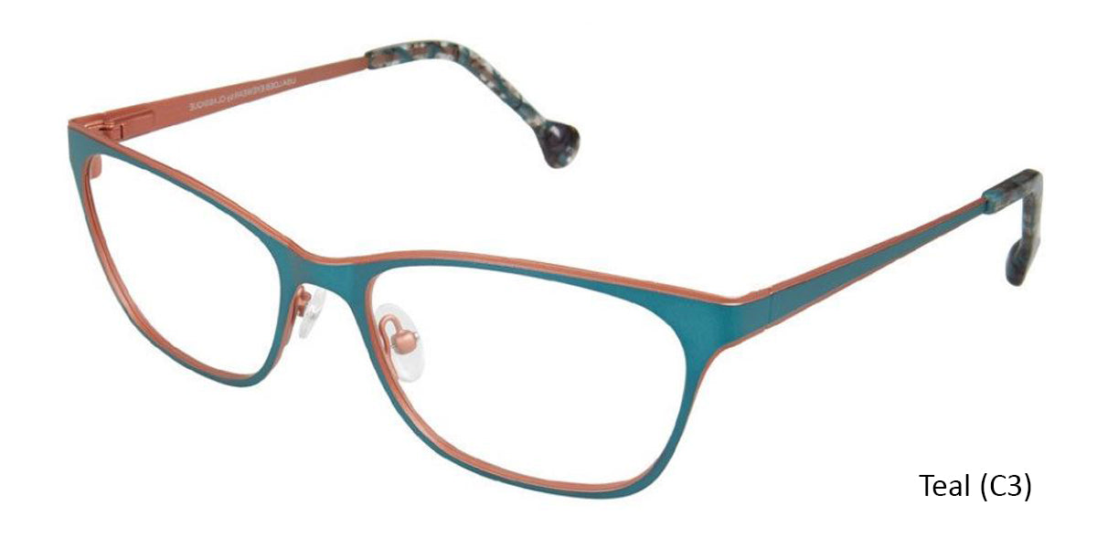 Teal (C3) Lisa Loeb Flying Eyeglasses