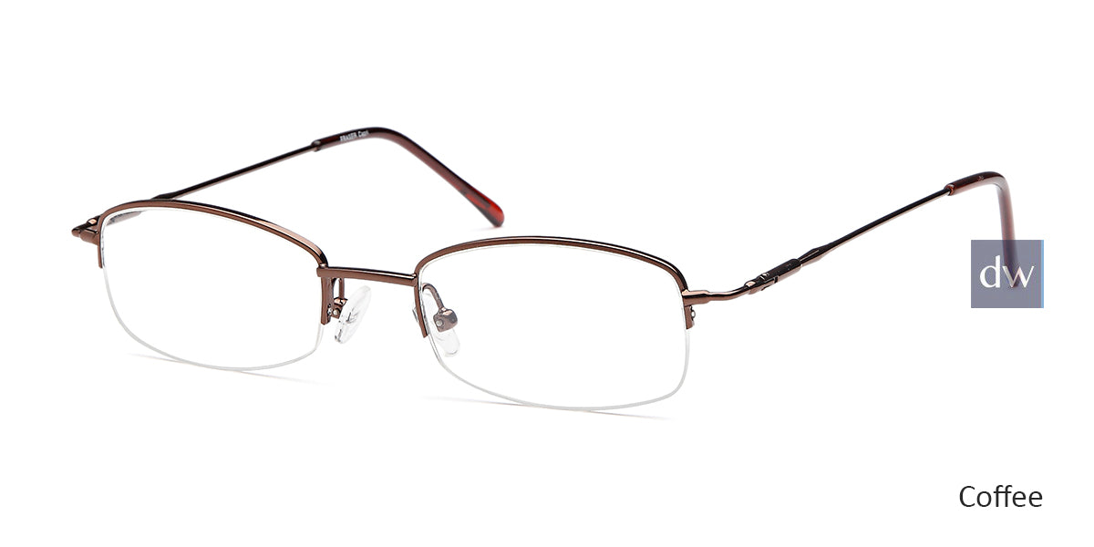 Coffee Capri Versailles Palace Fraser Eyeglasses - Teenager.