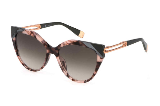 FUXIA PINK HAVANA Furla SFU683 Sunglasses