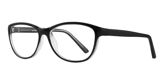 Black Affordable Designs Felicia Eyeglasses.