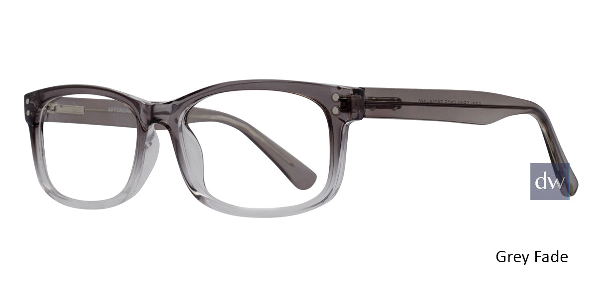 Grey Fade Affordable Designs Finn Eyeglasses