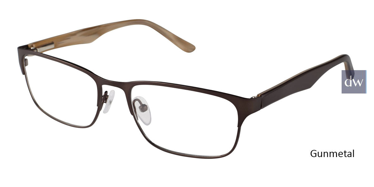 Gunmetal Geoffrey Beene G433 Eyeglasses