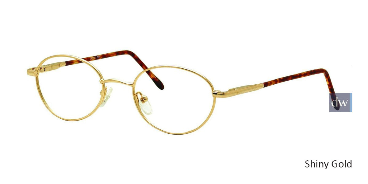 Shiny Gold Gallery G517 Eyeglasses - Teenager