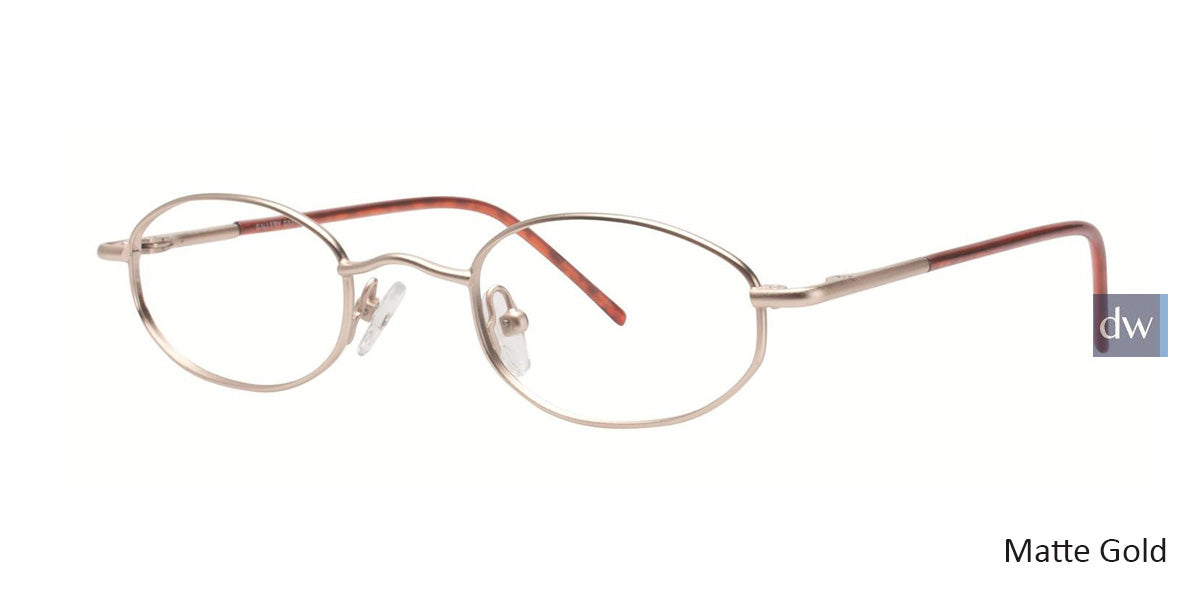 Matte Gold Gallery G531 Eyeglasses