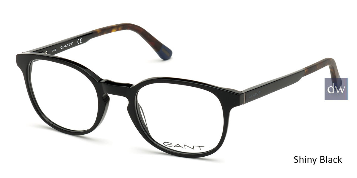 Shiny Black Gant GA3200 Eyeglasses.