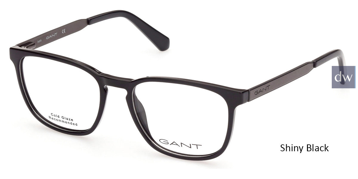 Shiny Black Gant GA3217 Eyeglasses.