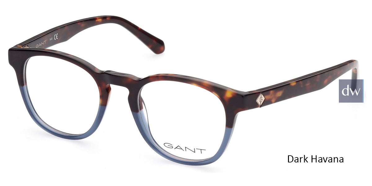 Dark Havana Gant GA3235 Eyeglasses - Teenager.
