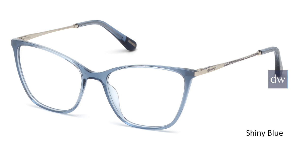Shiny Blue Gant GA4089 Eyeglasses.