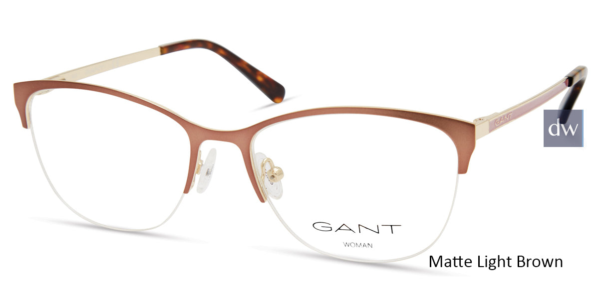 Matte Light Brown Gant GA4116 Eyeglasses.