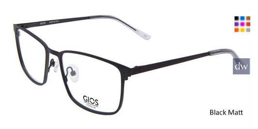Black Matt Gios Italia GLP100086 Eyeglasses.