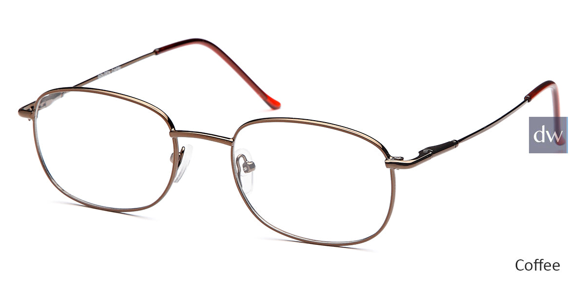 Coffee Capri Versailles Palace Golden Eyeglasses - Teenager.