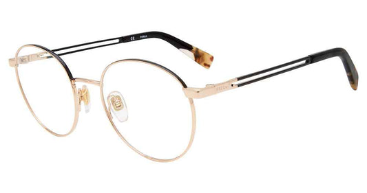 GOLD Furla VFU505 Eyeglasses