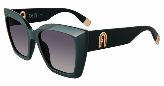 GREEN Furla SFU710 Sunglasses