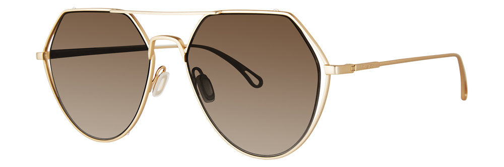 Gold Vera Wang Ling Sunglasses