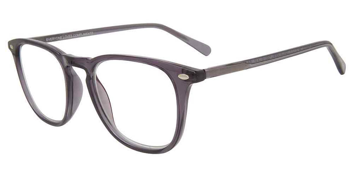Grey+1.50 Diff Griffin Eyeglasses