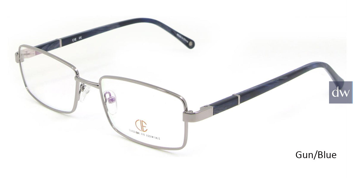 Gun/Blue CIE SEC120 Eyeglasses.