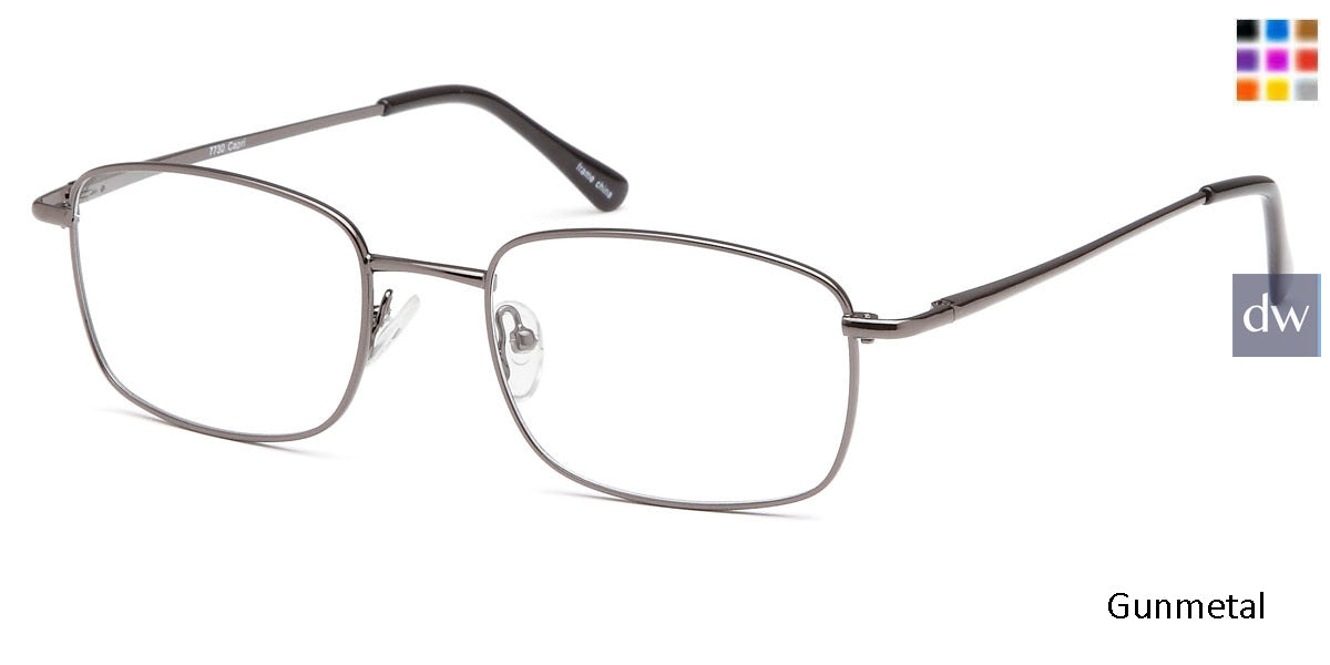 Gunmetal Capri Peachtree 7730 Eyeglasses