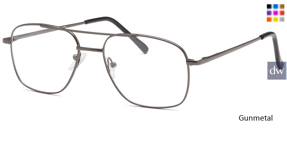 Gunmetal Capri Peachtree PT45 Eyeglasses