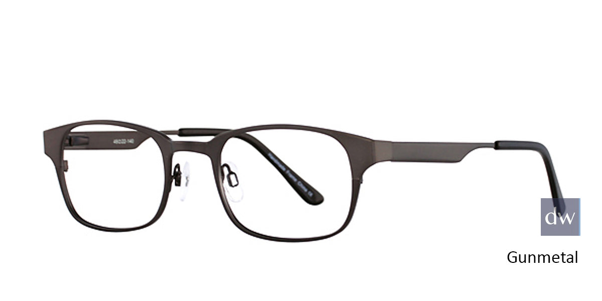 Gunmetal Elan 3015 Eyeglasses - Teenager.