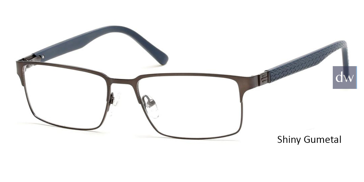 Shiny Gumetal HARLEY DAVIDSON HD0716 Eyeglasses.