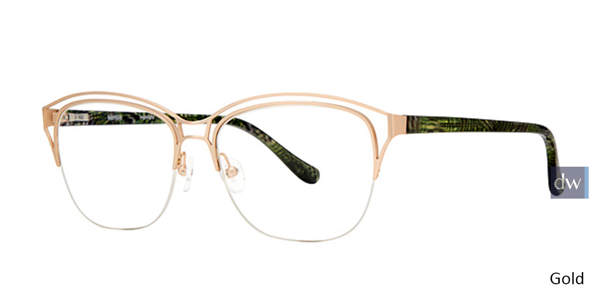 Gold Kensie RX Highlight Eyeglasses