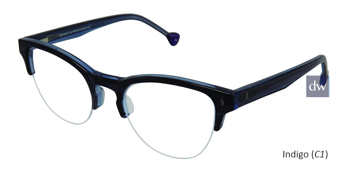Indigo (C1) Lisa Loeb PROPHET Eyeglasses
