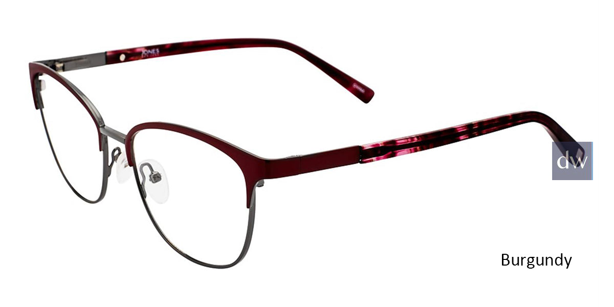 Burgundy Jones New York J486 Eyeglasses.