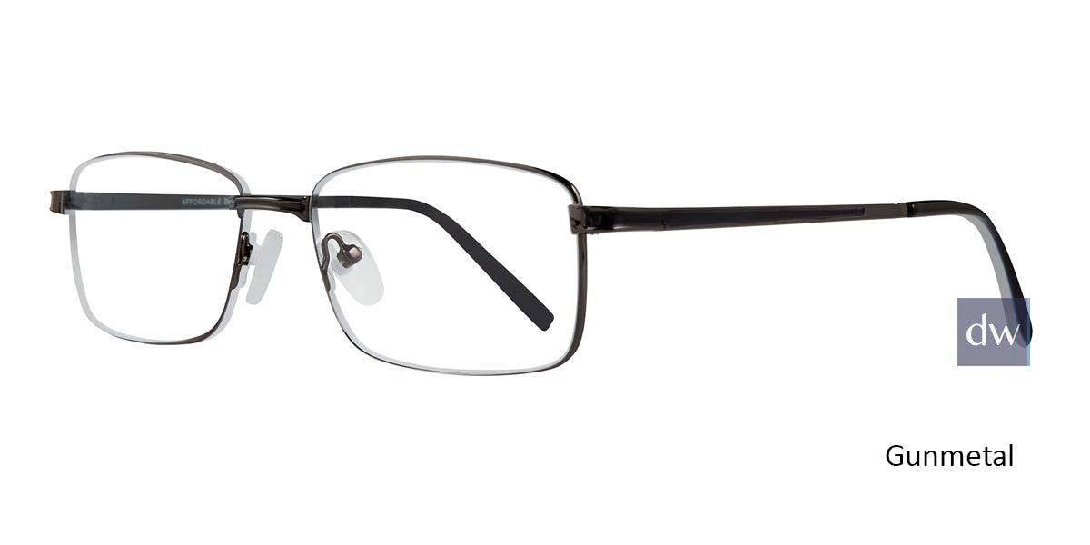 Gunmetal Affordable Designs Jeets Eyeglasses