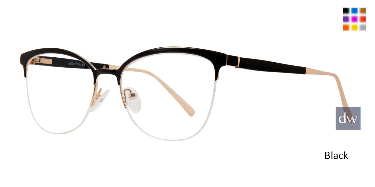Black Serafina Jocelyn Eyeglasses