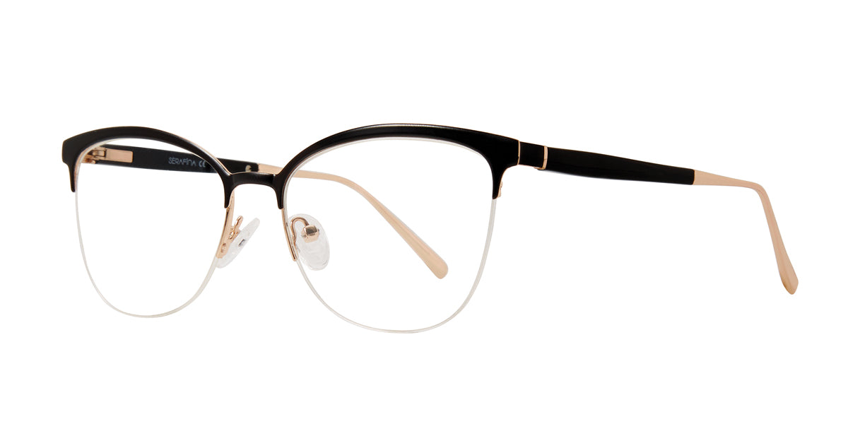 Black Serafina Jocelyn Eyeglasses