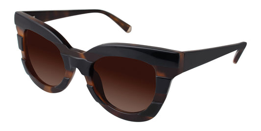 Black/Tortoise Kate Young For Tura K514 Sunglasses.