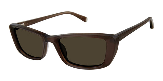 Pewter Kate Young For Tura K553 Sunglasses.
