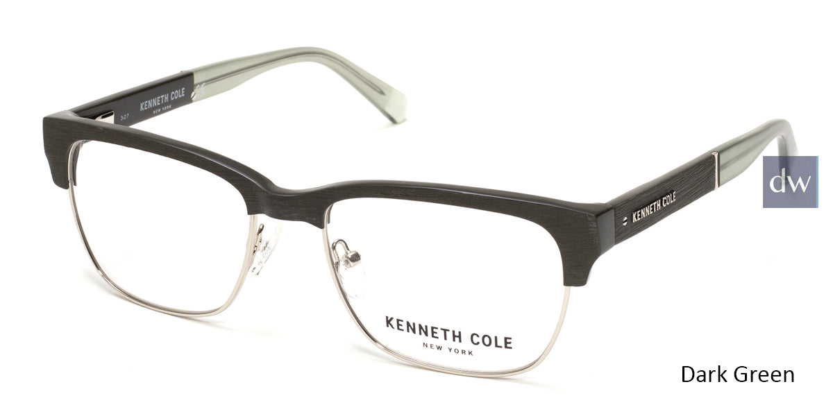 Dark Green Kenneth Cole New York KC0284 Eyeglasses.