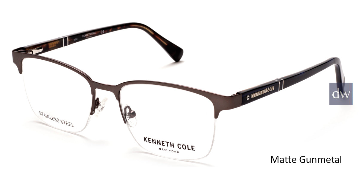 Matte Gunmetal Kenneth Cole New York KC0291 Eyeglasses.