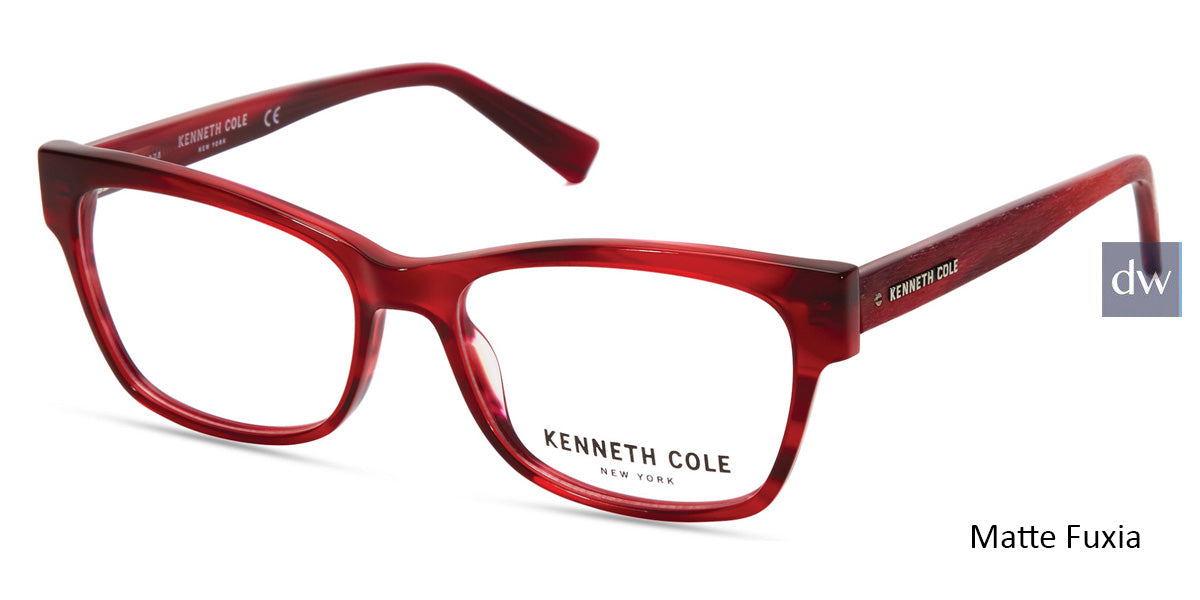 Matte Fuxia Kenneth Cole New York KC0297 Eyeglasses.