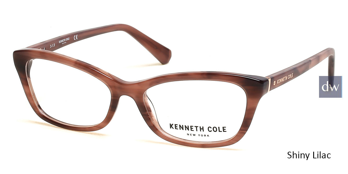 Shiny Lilac Kenneth Cole New York KC0302 Eyeglasses.