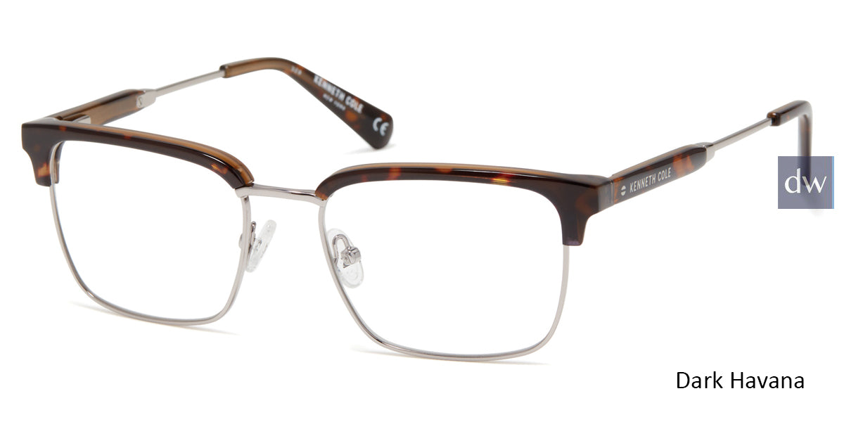 Dark Havana Kenneth Cole New York KC0303 Eyeglasses.