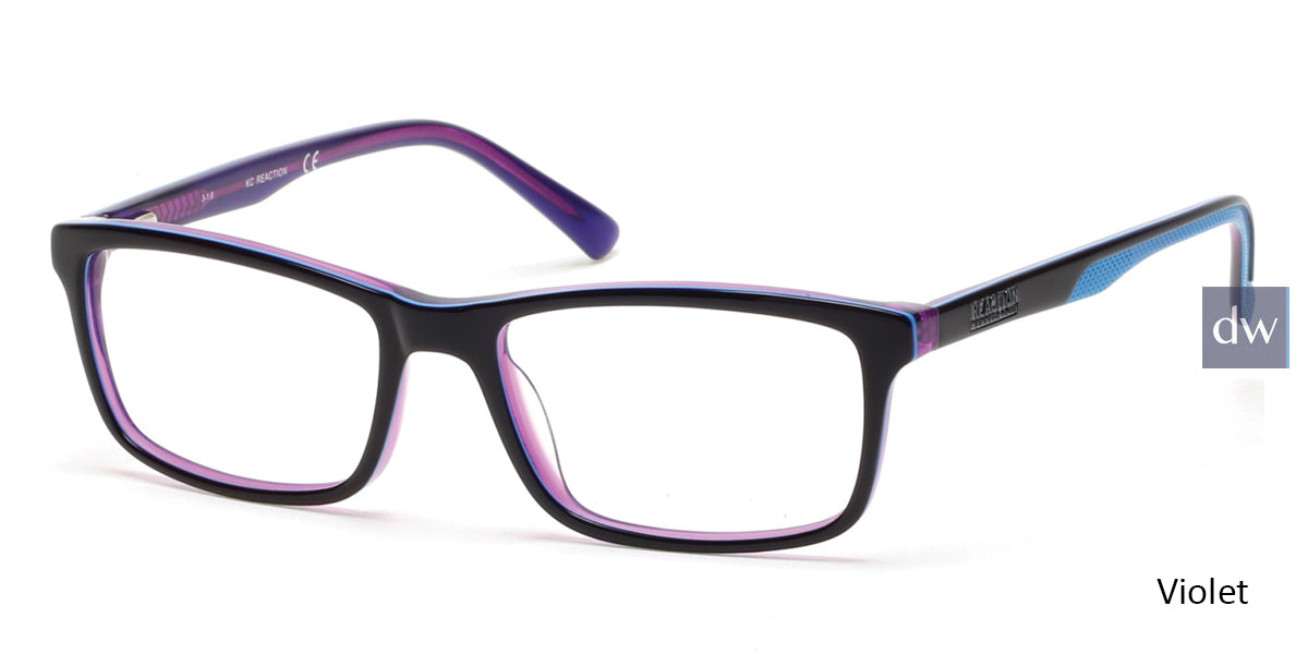 Violet Kenneth Cole Reaction KC0787 Eyeglasses.