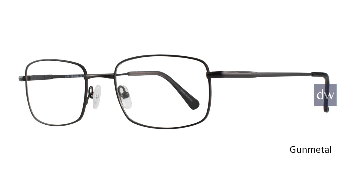 Gunmetal Lite Design LD1018 Eyeglasses