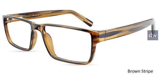 Brown Stripe Limited Edition LTD 707 Eyeglasses