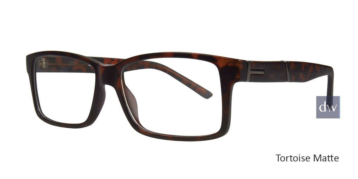 Tortoise Matte Affordable Designs Liam Eyeglasses.