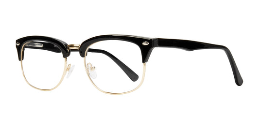 Black Gold Affordable Design Malcolm Eyeglasses