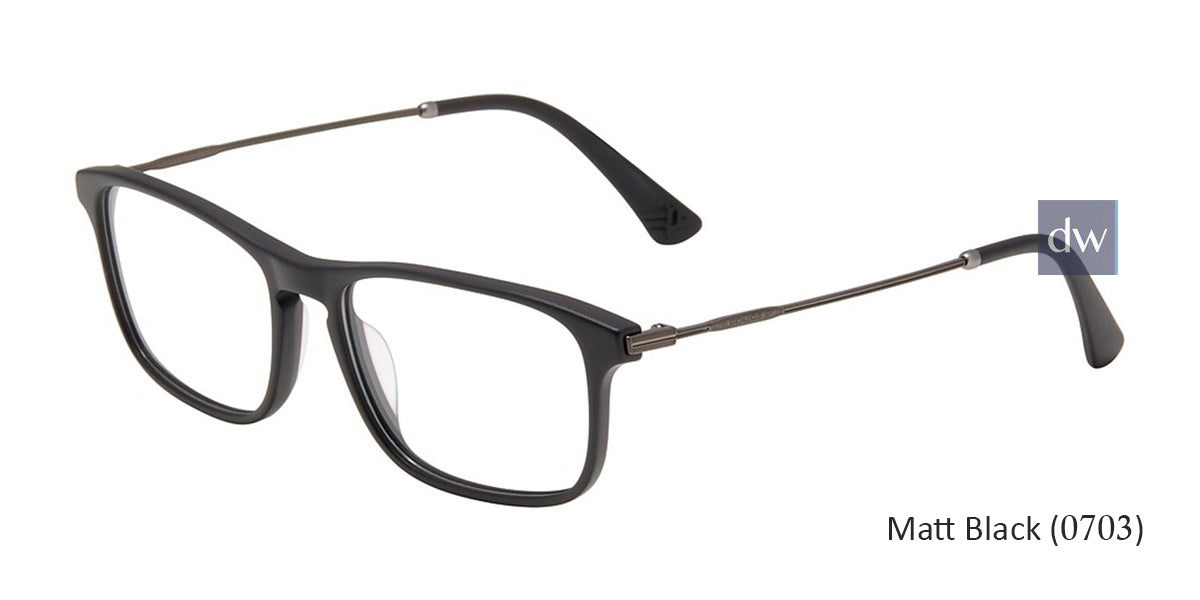Matt Black(0703) Police VPL956 Eyeglasses.