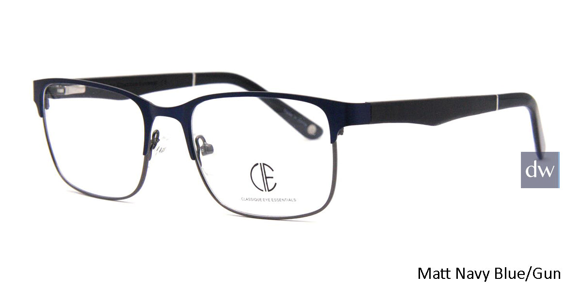 Matt Navy Blue/Gun Cie Sec702 Eyeglasses