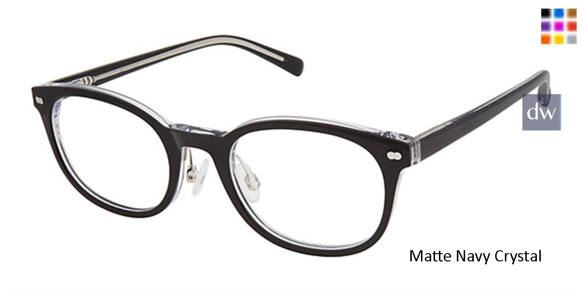 SHINY BLACK CRY Superflex Kids SFK-224 Eyeglasses.
