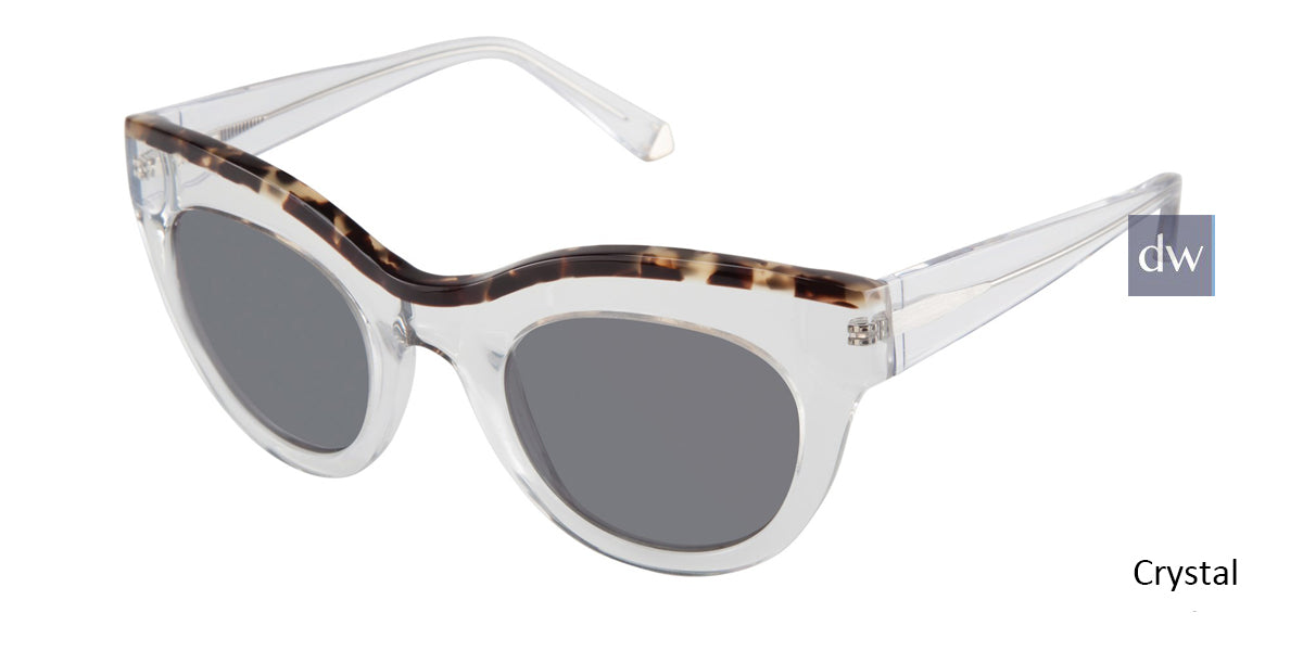 Crystal Kate Young For Tura K520 Sunglasses.