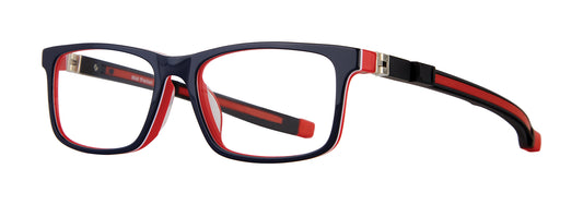 Navy Red          Kid Twist Link Eyeglasses