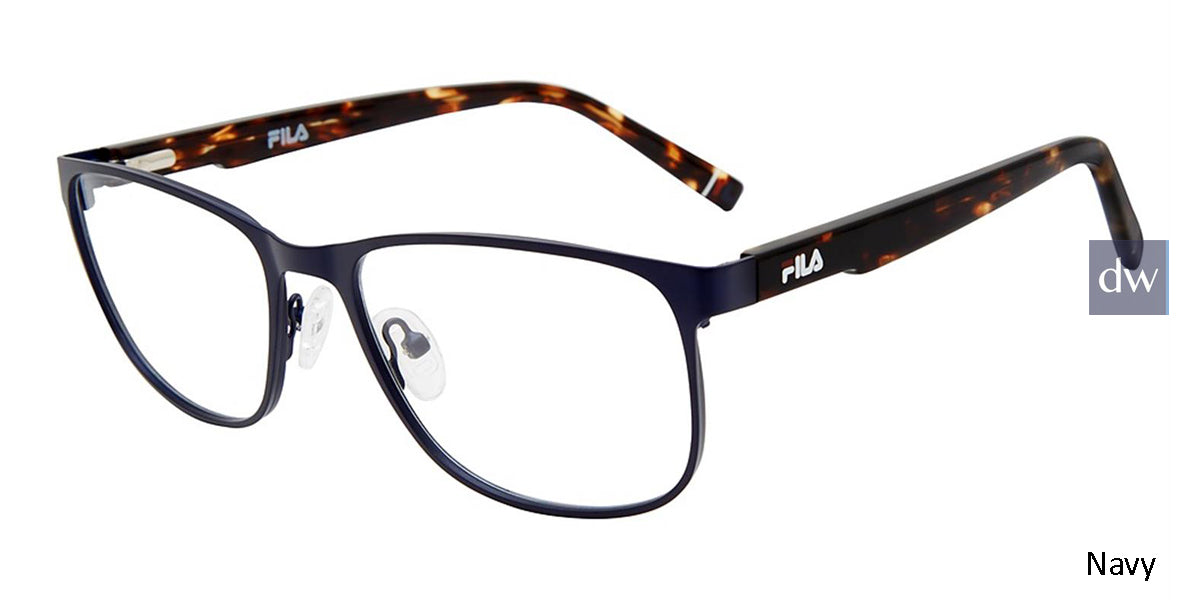 Navy Fila VFI173 Eyeglasses